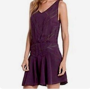 Elin Kling x Marciano “Karin” Embroidered Inlet Dress